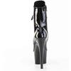 Pleaser - ADORE1020BLG Bottes de plateforme - Noir/Bleu Product image